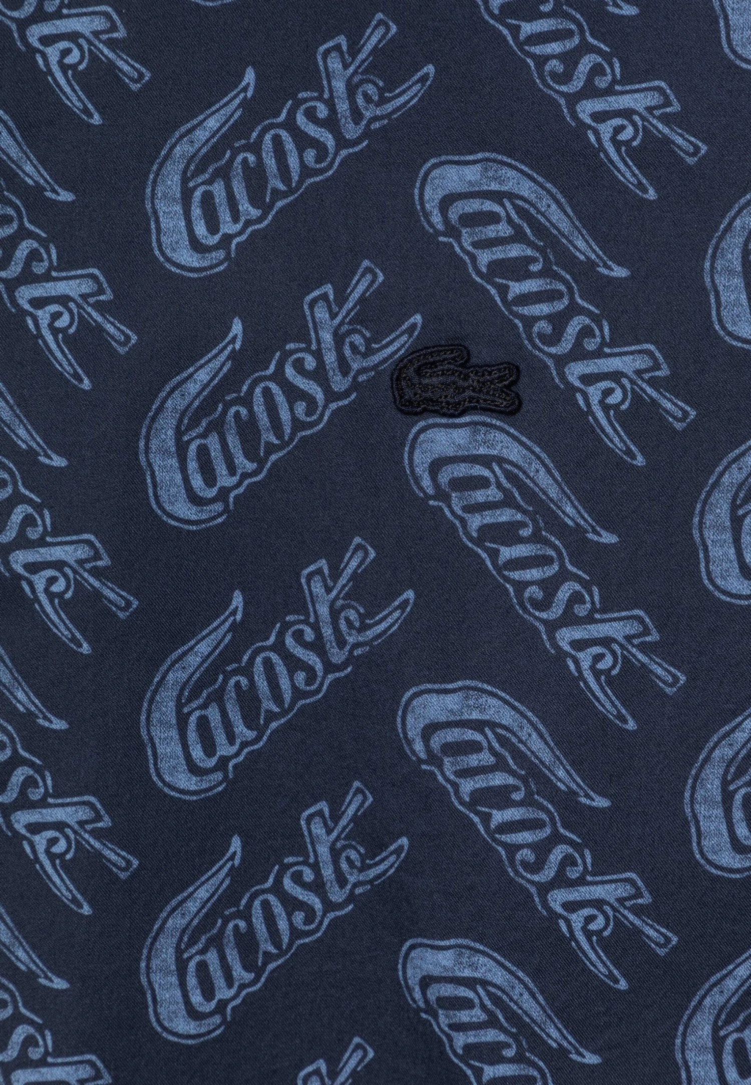 Lacoste Chemise - Navy Blue/Ethereal 7 Lacoste Chemise - Navy Blue/Ethereal – Image 5