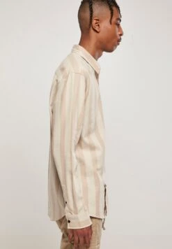 URBAN CLASSICS Chemise - Unionbeige Softseagrass -Tenue Sport Homme Magasin 7b4968f41ea8470aba151a704c2ad634