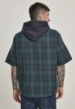 URBAN CLASSICS Hooded Short Sleeve Shirt - Chemise - Navy 9 URBAN CLASSICS Hooded Short Sleeve Shirt - Chemise - Navy -Tenue Sport Homme Magasin 844aeeba5baa44b5b7f4d5fdffbc81e4