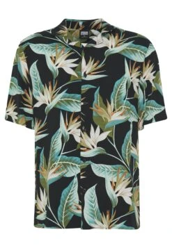 URBAN CLASSICS Blossoms - Chemise - Black -Tenue Sport Homme Magasin 84daef534f8a4c27bbe366cf5015d3d1
