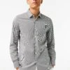 Lacoste Chemise Ml Homme - Chemise - Blancnoir -Tenue Sport Homme Magasin 8910562265ec4ec29f1c074a86256a25