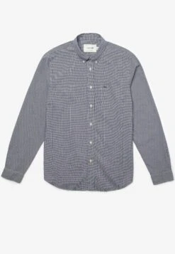 Lacoste Chemise - Weiß / Navy Blau -Tenue Sport Homme Magasin 8a092716930d4053bc9602cdf73df6b5