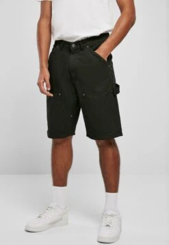 URBAN CLASSICS Double Knee Carpenter - Short - Black