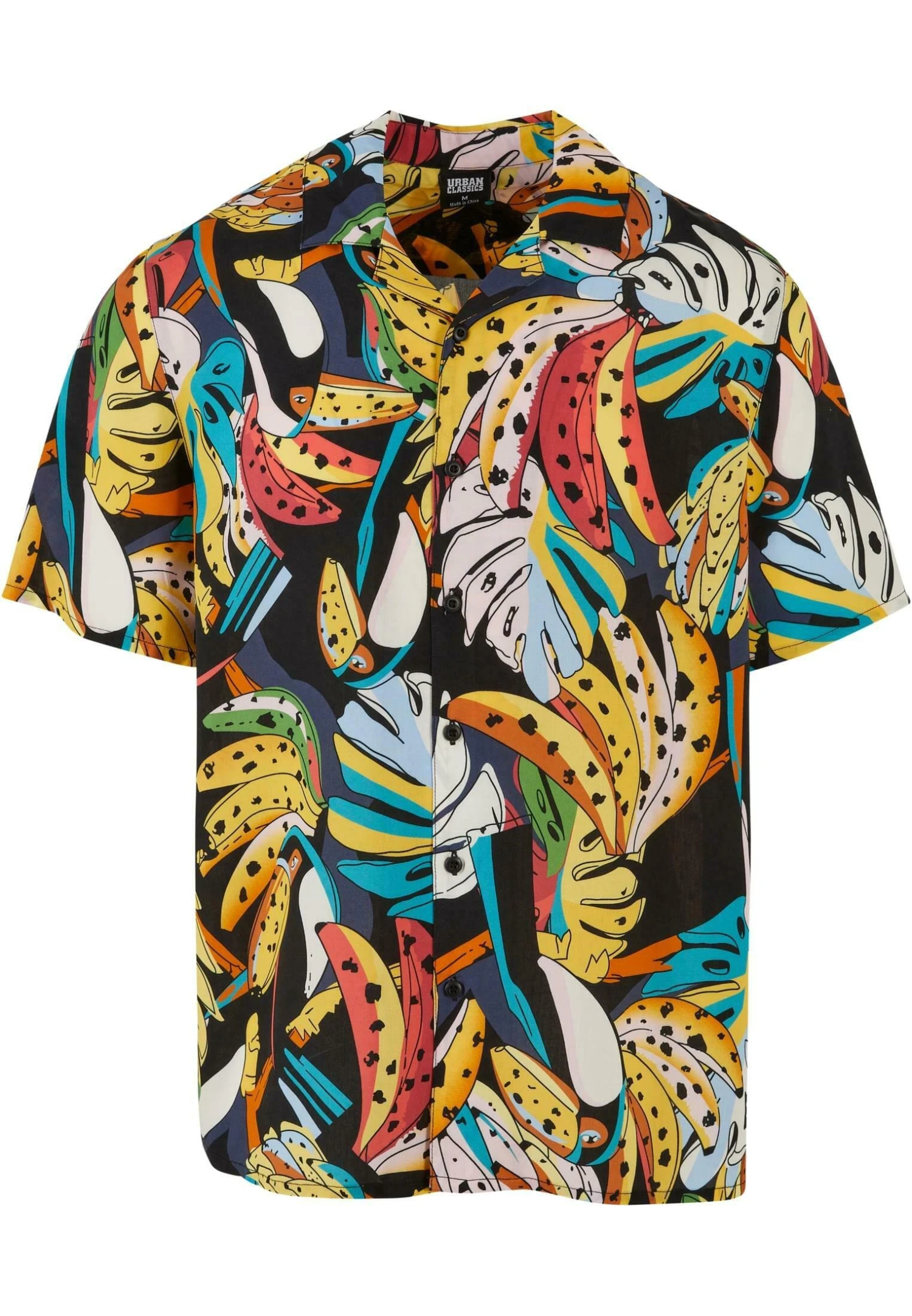 URBAN CLASSICS Aop Resort - Chemise - Toucans 8 URBAN CLASSICS Aop Resort - Chemise - Toucans – Image 6