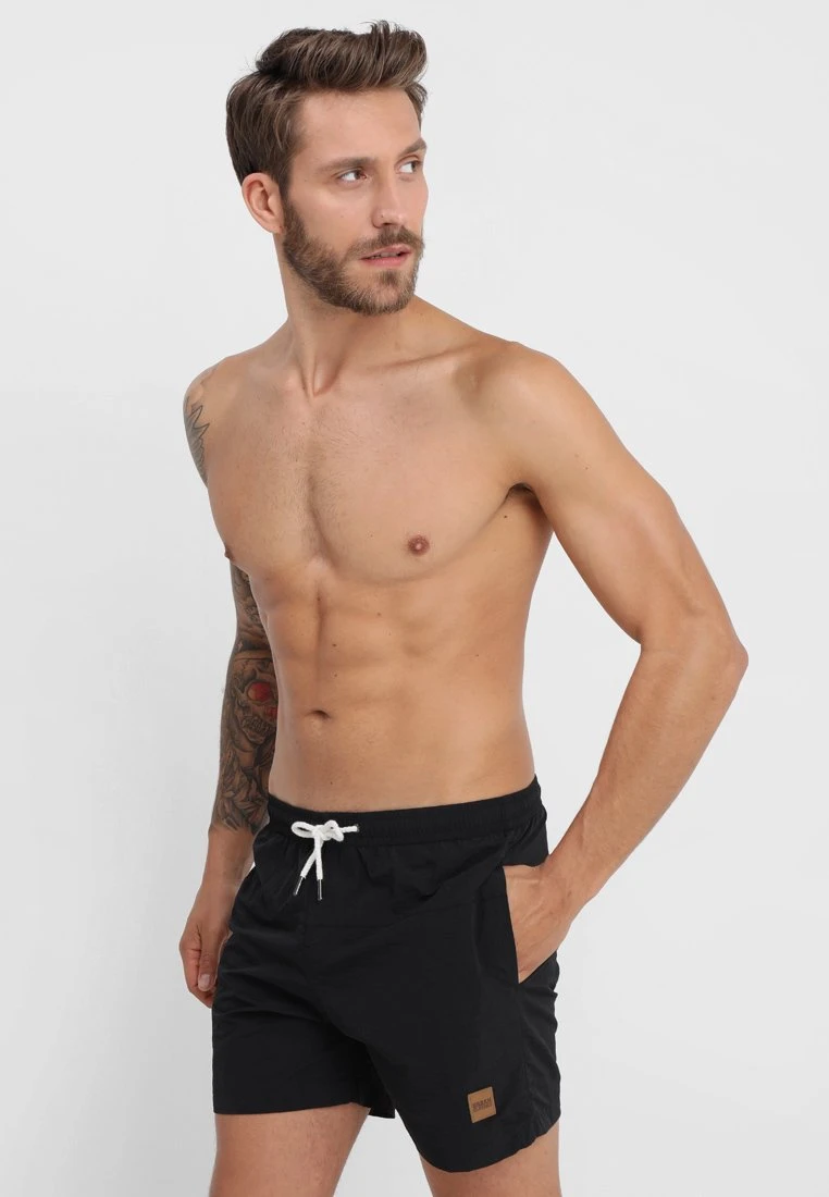URBAN CLASSICS Block - Short De Bain - Black 3 URBAN CLASSICS Block - Short De Bain - Black