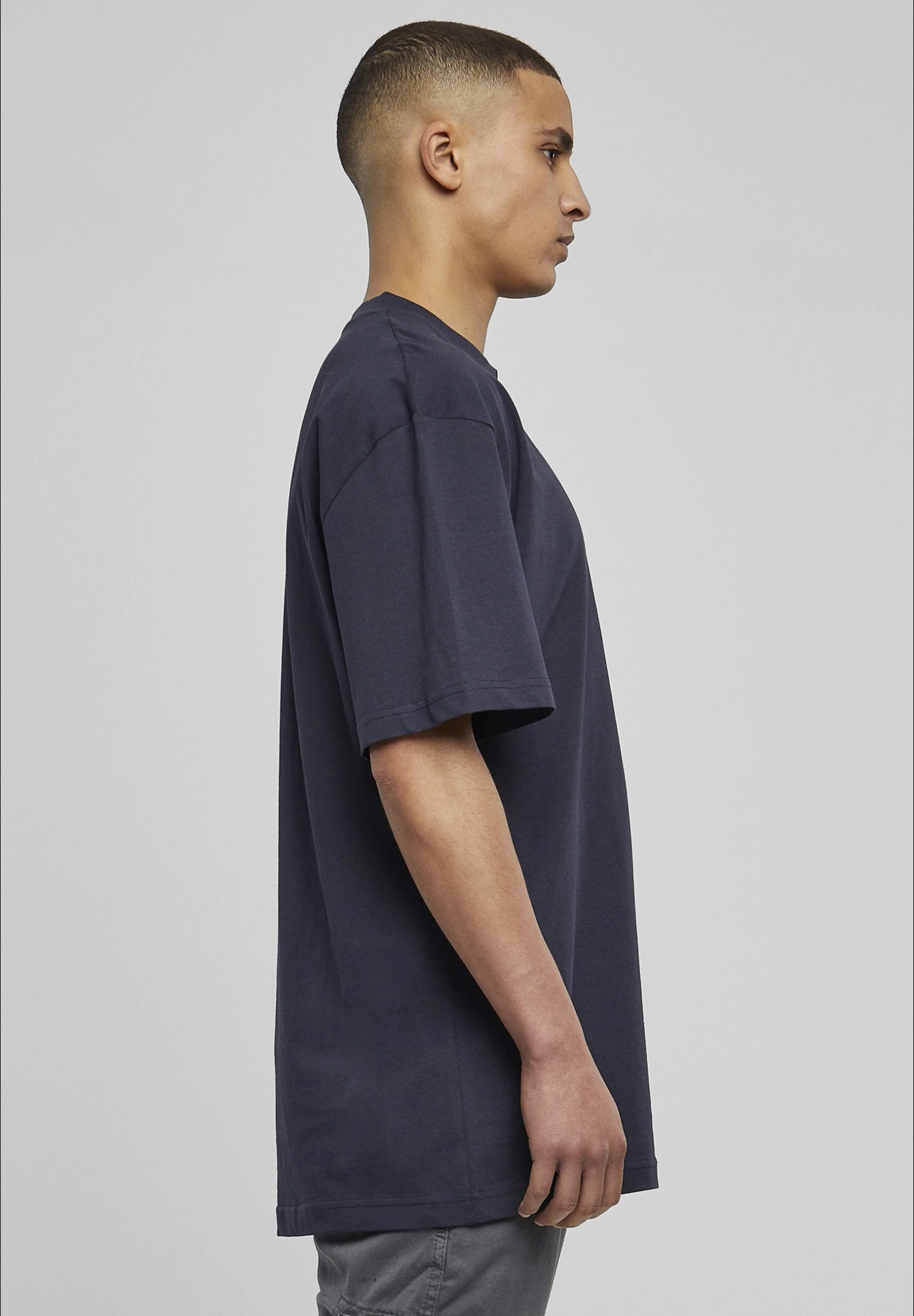 URBAN CLASSICS Tall - T-Shirt Basique - Navy 5 URBAN CLASSICS Tall - T-Shirt Basique - Navy – Image 4