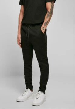 URBAN CLASSICS Side Tech - Pantalon De Survêtement - Black