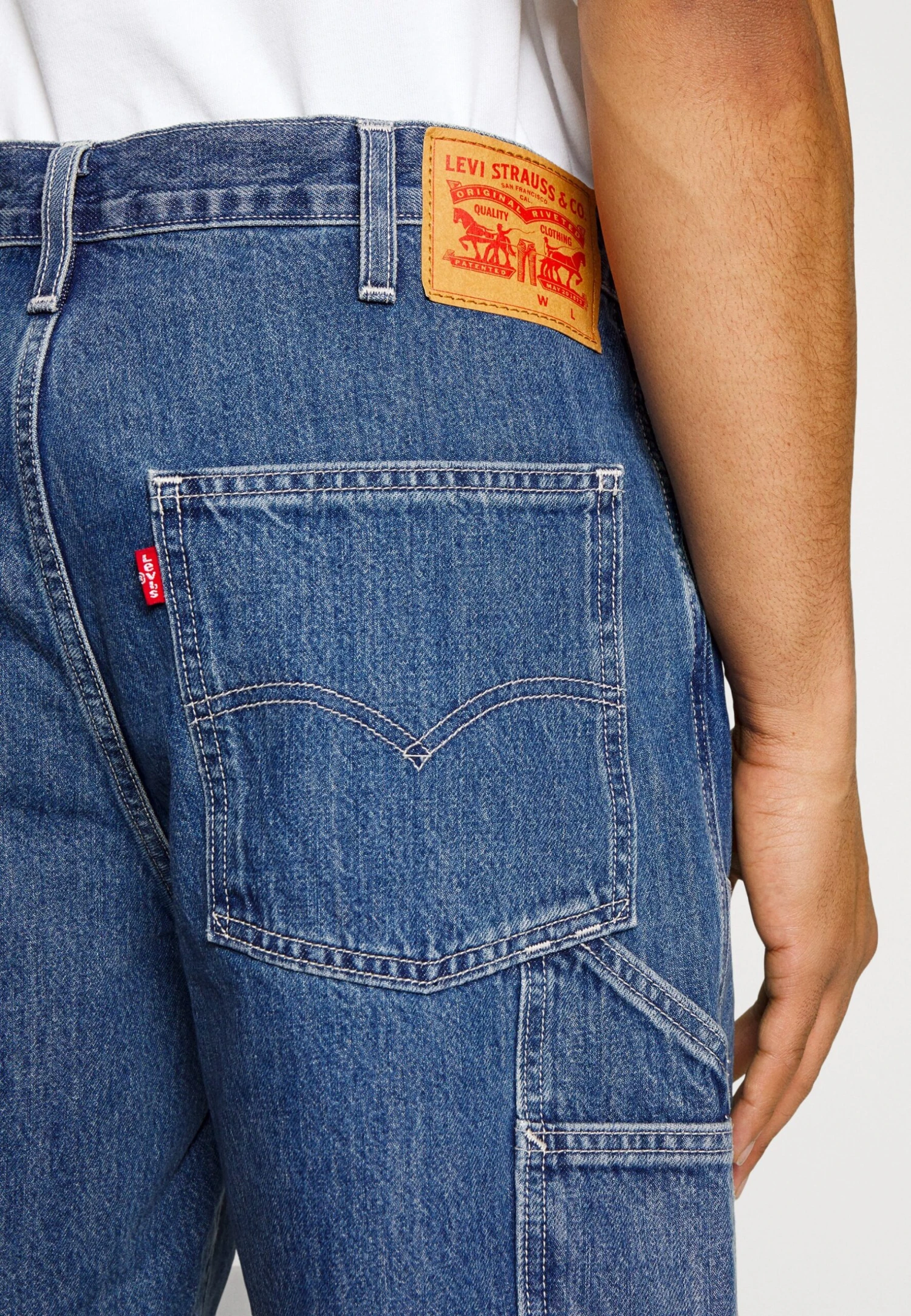 Cut Off Carpenter - Short En Jean - Blue Denim 7 Cut Off Carpenter - Short En Jean - Blue Denim – Image 6