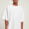URBAN CLASSICS Huge - T-Shirt Basique - White -Tenue Sport Homme Magasin 9f6e10254e2e40f593acbeb4c2fe5297