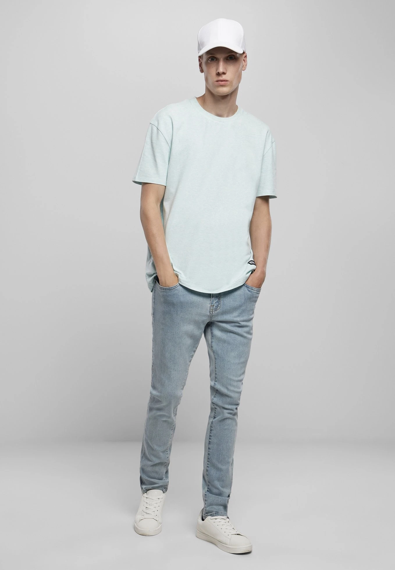 URBAN CLASSICS Oversize Melange Tee - T-Shirt Basique 4 URBAN CLASSICS Oversize Melange Tee - T-Shirt Basique – Image 2