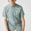 Lacoste Ch2879 - Chemise - Weiß / Grün -Tenue Sport Homme Magasin a1ebeb11462843bc86bbcdf1f527c466