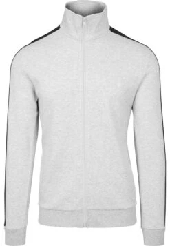 URBAN CLASSICS Veste De Survêtement - Grey/Black -Tenue Sport Homme Magasin a459828846ca410eb9281362853d4820