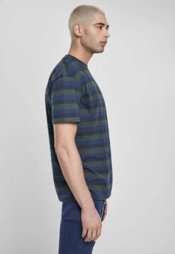 URBAN CLASSICS T-Shirt Imprimé - Bottlegreen/Midnightnavy -Tenue Sport Homme Magasin a5326491b7fe4579b19ff0f70f171148