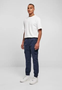 URBAN CLASSICS Männer Military - Pantalon Cargo - Spaceblue