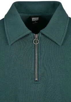 URBAN CLASSICS Collar Crew - Polo - Bottlegreen -Tenue Sport Homme Magasin a8a2ec84bdd94565a9f3b35bc9f7ffa5