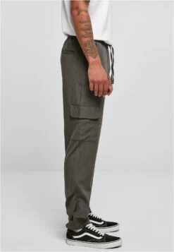 URBAN CLASSICS Comfort Military - Pantalon Cargo - Charcoal -Tenue Sport Homme Magasin a92ce796ec894d13b821c5af9b04beb3