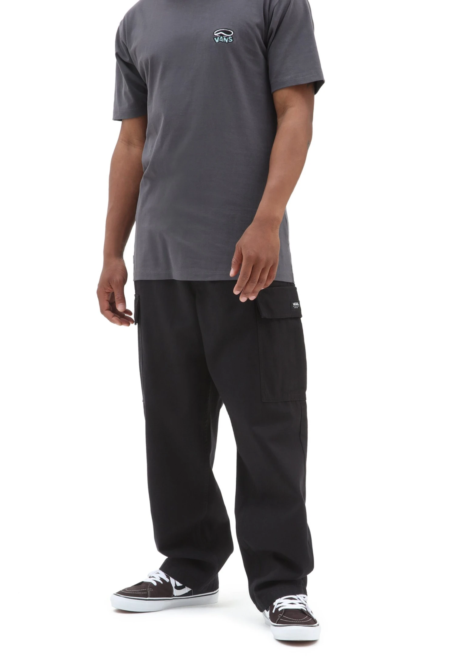 Vans Range Baggy Tapered Elastic - Pantalon Cargo - Black 3 Vans Range Baggy Tapered Elastic - Pantalon Cargo - Black