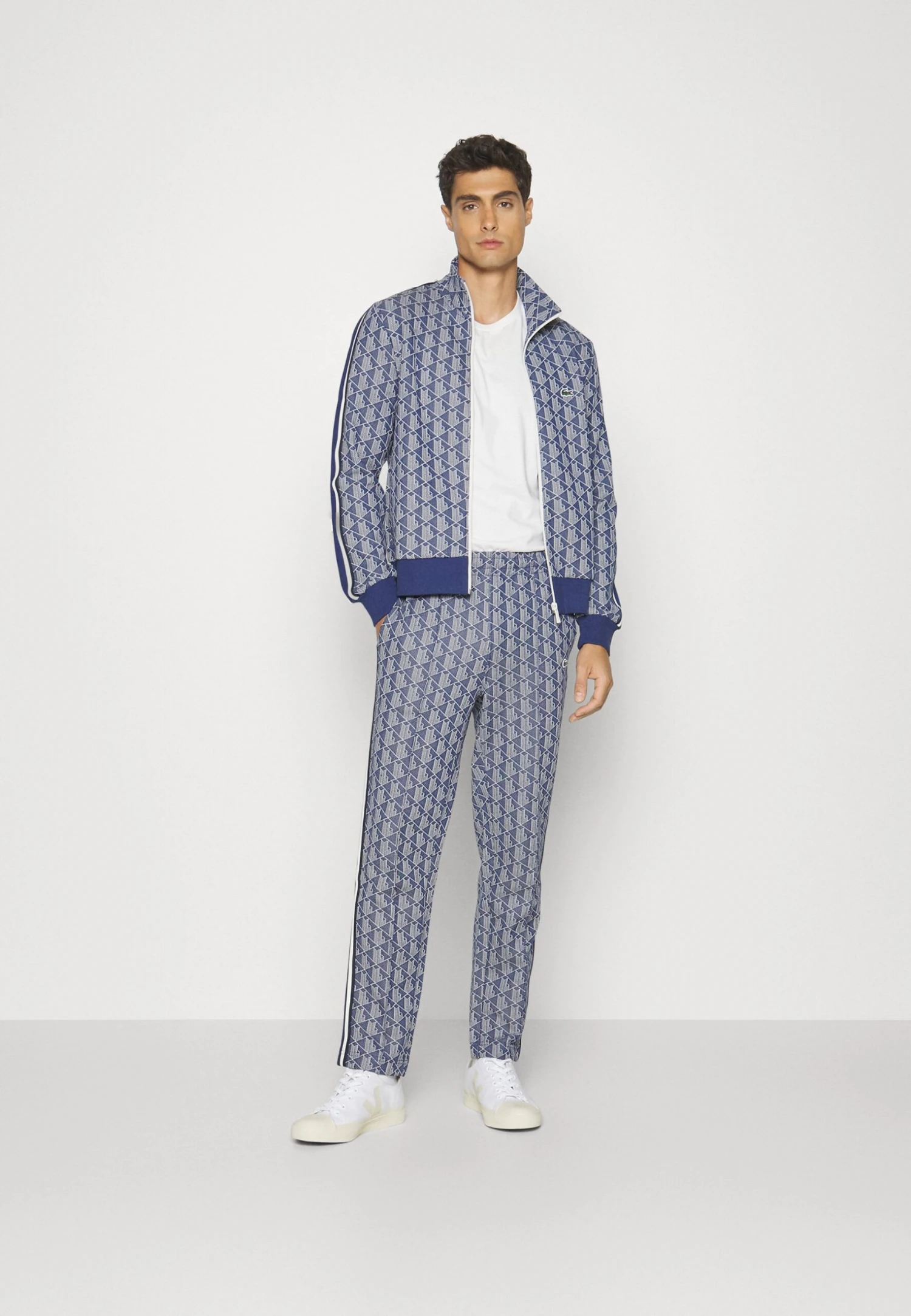 Lacoste Veste De Survêtement - Methylene/Flour 4 Lacoste Veste De Survêtement - Methylene/Flour – Image 2