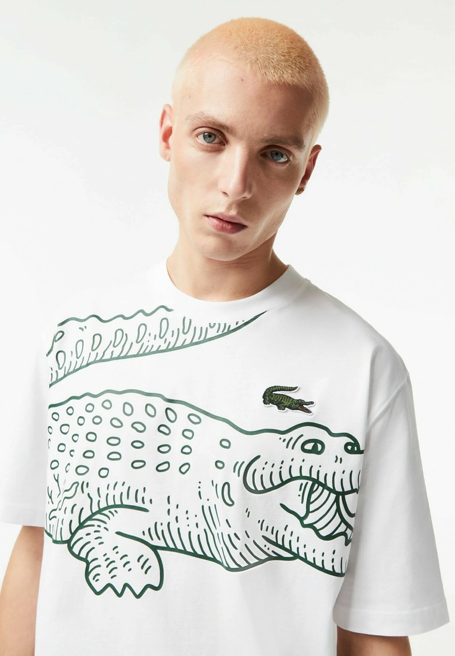 Lacoste T-Shirt Imprimé - Blanc 6 Lacoste T-Shirt Imprimé - Blanc – Image 4