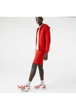 Lacoste Short Homme - Pantalon De Survêtement - Rouge -Tenue Sport Homme Magasin b72f1c8b2e524d82a95121f6ec3ccbae