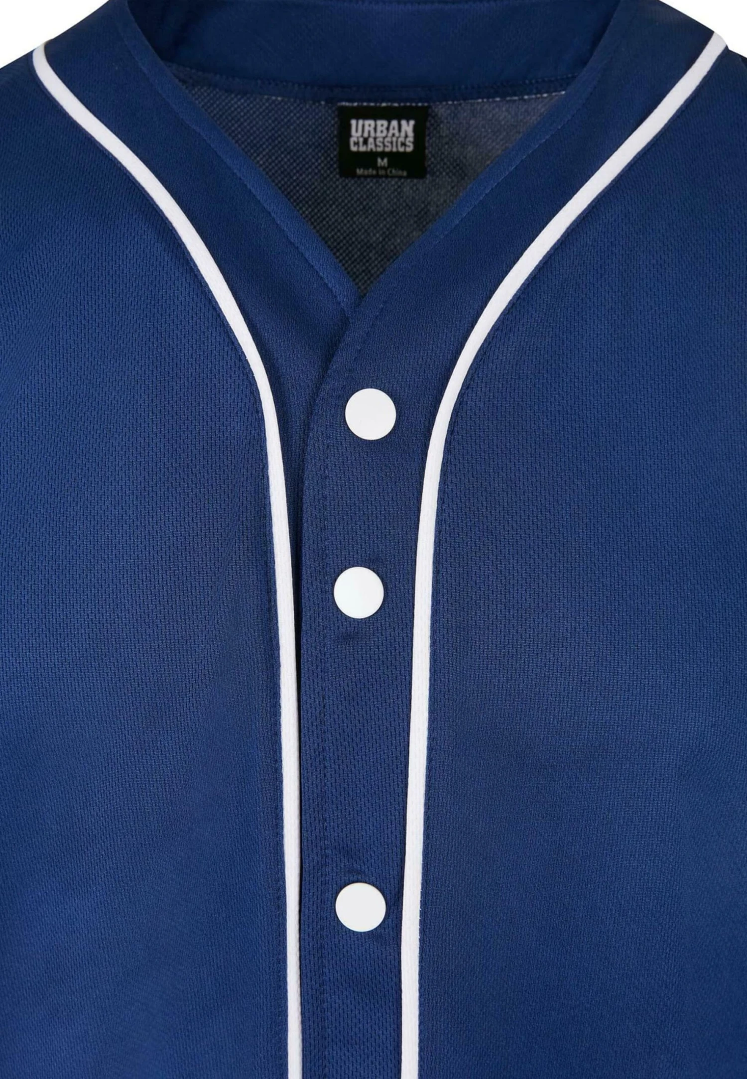 URBAN CLASSICS Baseball - Chemise - Spaceblue White 10 URBAN CLASSICS Baseball - Chemise - Spaceblue White – Image 8