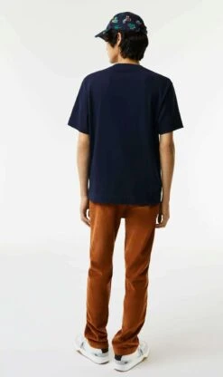 Lacoste Homme - T-Shirt Imprimé - Bleu Marine -Tenue Sport Homme Magasin bc73e8cb28fd4904b977b474ae2a8184