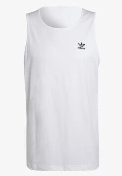 Adidas Originals Essentials Tank - Débardeur - White -Tenue Sport Homme Magasin bcaca60cf8c84de794d3a37983a85f8b