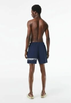 Lacoste Short De Bain - Bleu -Tenue Sport Homme Magasin be269b3089584bdeb987c2307a76f352