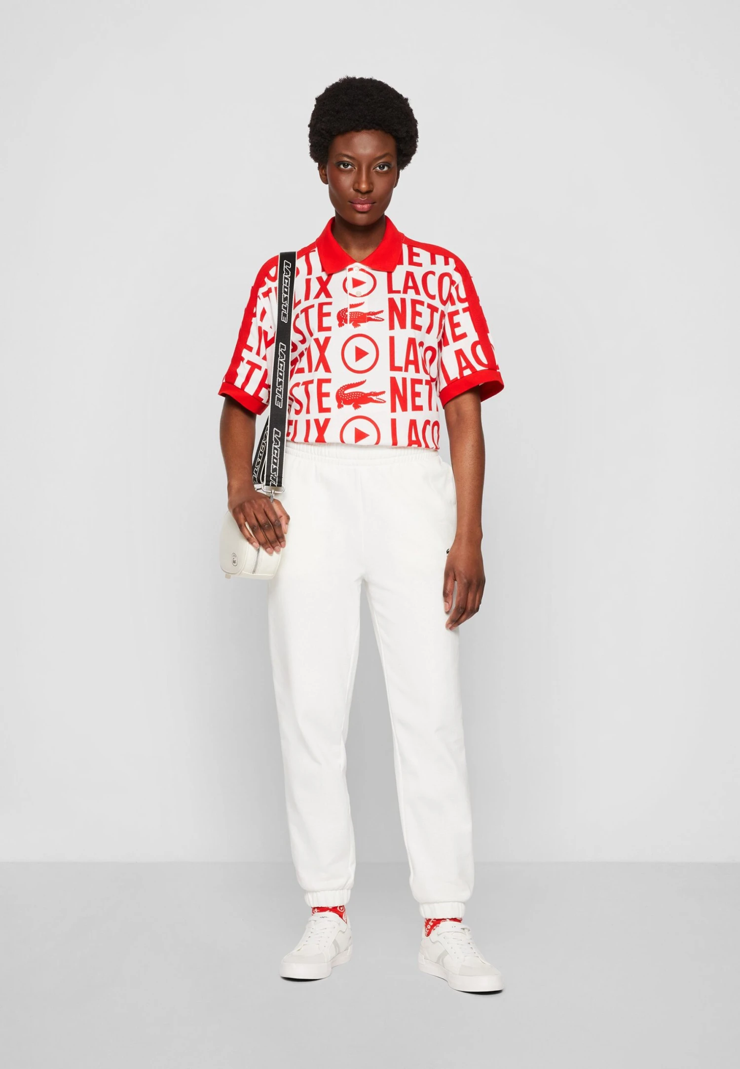 Lacoste X Netflix - Polo - Flour/Corrida 4 Lacoste X Netflix - Polo - Flour/Corrida – Image 2