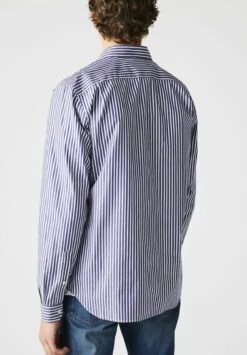 Lacoste Chemise - Blanc / Bleu Marine 10 Lacoste Chemise - Blanc / Bleu Marine -Tenue Sport Homme Magasin c3f172f8441d429f90c3a21f1d3cbb13