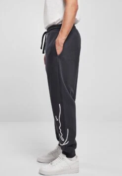 URBAN CLASSICS Pantalon De Survêtement - Navy -Tenue Sport Homme Magasin cc8424d4359b444381b11177388dd778