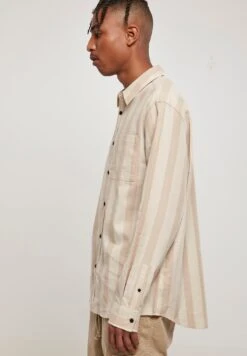 URBAN CLASSICS Chemise - Unionbeige Softseagrass -Tenue Sport Homme Magasin ccf5b0d6d65d45e0a491f3edea304193