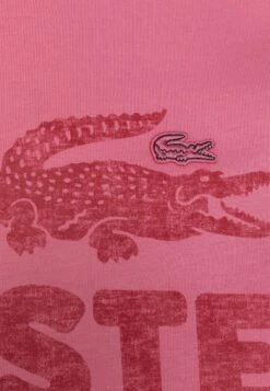 Lacoste T-Shirt Imprimé - Reseda Pink -Tenue Sport Homme Magasin d55c2f18190a4e2baefb1ac4b20e7897