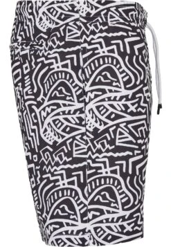 URBAN CLASSICS Pattern - Short De Bain - Signs Aop -Tenue Sport Homme Magasin d6e1feb2036f4f28852bab79dff66c42