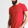 Lacoste T-Shirt Basique - Rouge -Tenue Sport Homme Magasin d83620b77b53439eb79518172eb8143d
