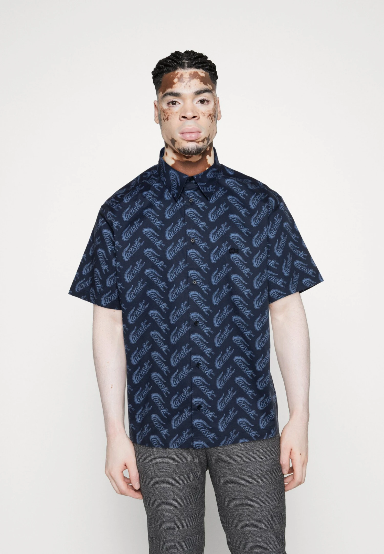 Lacoste Chemise - Navy Blue/Ethereal 3 Lacoste Chemise - Navy Blue/Ethereal