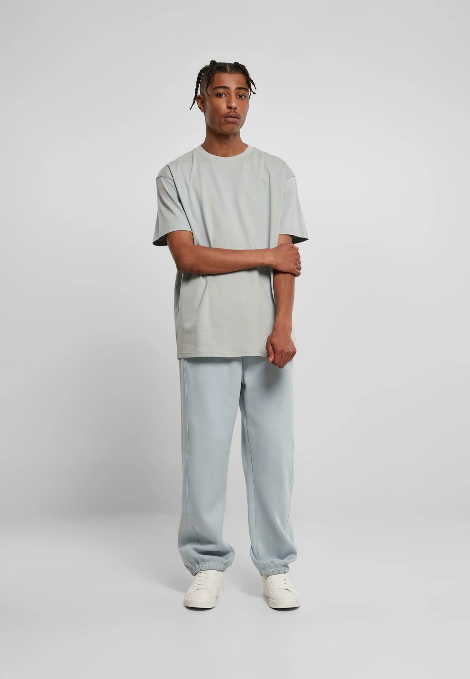 URBAN CLASSICS Heavy - T-Shirt Basique - Summerblue 4 URBAN CLASSICS Heavy - T-Shirt Basique - Summerblue – Image 2