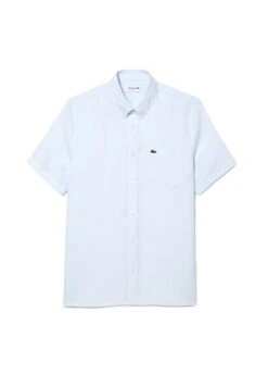 Lacoste Chemise - Bleu Clair -Tenue Sport Homme Magasin e07fe8ddac1d466bac83e1001cb07b4c