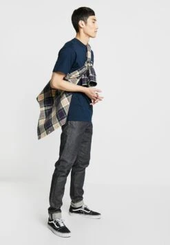 Vans Left Chest Logo - T-Shirt Basique - Navy/White -Tenue Sport Homme Magasin e18f654ba5214877895446257dd07387