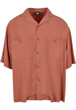 URBAN CLASSICS Resort - Chemise - Terracotta