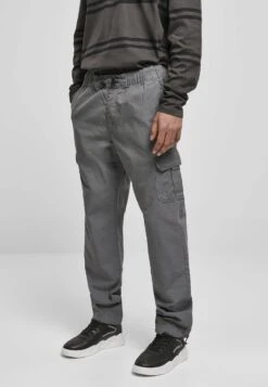 URBAN CLASSICS Ripstop - Pantalon Cargo - Asphalt