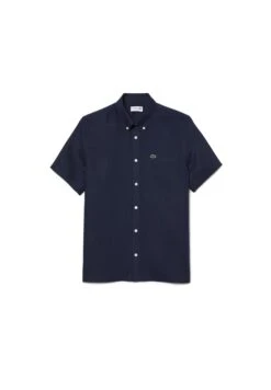 Lacoste Chemise - Bleu Marine 12 Lacoste Chemise - Bleu Marine -Tenue Sport Homme Magasin eaf3a2c3cf0b4c06b99b762d96452021
