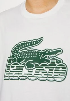 Lacoste T-Shirt Imprimé - White -Tenue Sport Homme Magasin ecf538a63b1d491d92d0e19e2880a90a