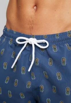 URBAN CLASSICS Pineapple Swim Shorts - Short De Bain - Vintage Blue 9 URBAN CLASSICS Pineapple Swim Shorts - Short De Bain - Vintage Blue -Tenue Sport Homme Magasin f30e8dbc2a5446cb9a0edfd3bc165aac