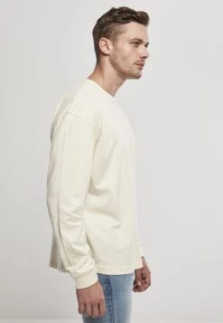 URBAN CLASSICS Organic Cotton Short Curved Oversized Ls - T-Shirt À Manches Longues - Whitesand -Tenue Sport Homme Magasin f8bc185f221d4c0580d26c65e10078f3