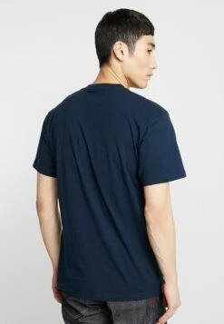 Vans Left Chest Logo - T-Shirt Basique - Navy/White -Tenue Sport Homme Magasin fdc4f07be8a64984857dc8c36022e125