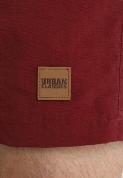 URBAN CLASSICS Block - Short De Bain - Navy/Burgundy -Tenue Sport Homme Magasin fe021f3d17294136a294db88717a76cc
